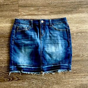 Jean skirt size 7